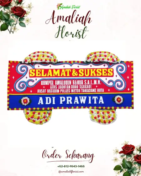 Papan Bunga Ucapan Selamat Gandasuli